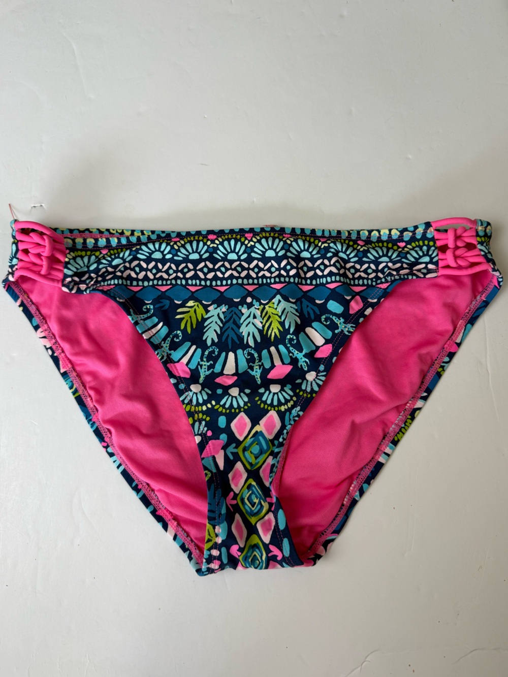 EUC Lilly Pulitzer Lita Lattice Bikini Bottoms Size 8